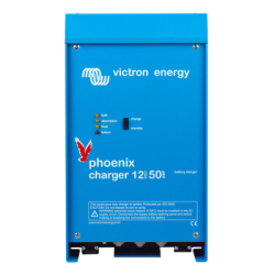 Victron Energy, artnr: PCH012050001, Phoenix batteriladdare 12V/50A, 2+1 utgångar