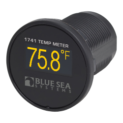 Blue Sea Systems, artnr: 1741, Blue Sea Systems Meter Mini OLED Temp.