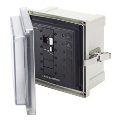 Blue Sea Systems, artnr: 3120, Blue Sea Systems Enclosure SMS Panel 240VAC ELCI 50A (replaces 3120B-BSS).