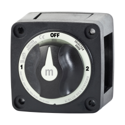 Blue Sea Systems, artnr: 6008200, Blue Sea Systems Switch m Series 3 Pos Selector Black.