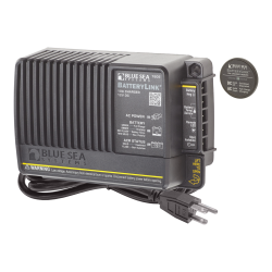 Blue Sea Systems, artnr: 7605, Blue Sea Systems Charger BatteryLink 12VDC 10A 2Bank (replaces 7605B-BSS).