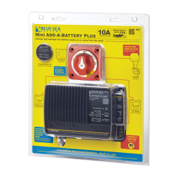 Blue Sea Systems, artnr: 7653, Blue Sea Systems Mini Add-A-Battery Plus Kit - 65A - Bare Wire (European).