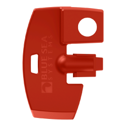 Blue Sea Systems, artnr: 7903, Blue Sea Systems Switch Battery M Key Lock Replace Red.