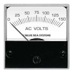 Blue Sea Systems, artnr: 8244, Blue Sea Systems Voltmeter Micro AC 0–150V.
