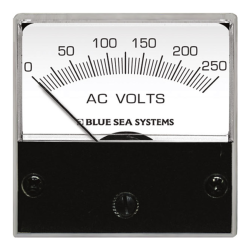 Blue Sea Systems, artnr: 8245B, Blue Sea Systems Voltmeter Micro AC 0–250V (Bulk).
