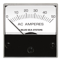 Blue Sea Systems, artnr: 8246B, Blue Sea Systems Ammeter Micro AC 0–50A+Coil (Bulk).