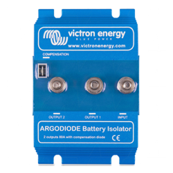 Victron Energy, artnr: ARG080201000, Argo skiljediod 80-2AC, 2 batterier, 80A