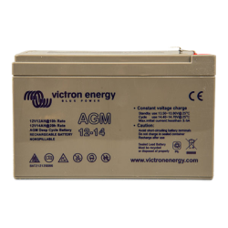 Victron Energy, artnr: BAT212120086, 12V/14Ah AGM Deep Cycle Batt. 