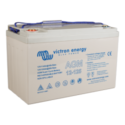 Victron Energy, artnr: BAT412112081, AGM Super Cycle-batteri 12V/125Ah