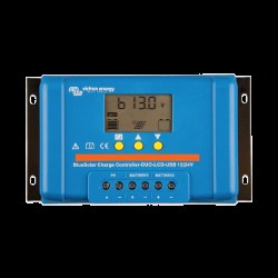 Victron Energy, artnr: SCC010030050, BlueSolar PWM-LCD&USB 12/24V-30A